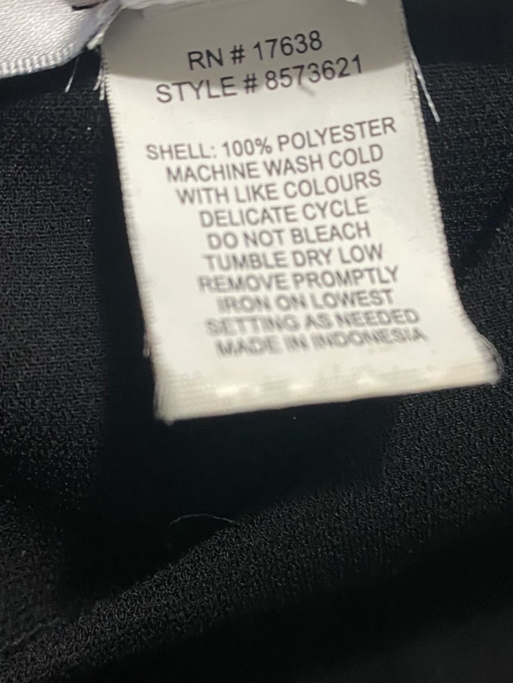 Miss Dorby Classic Black Sleeveless Shift Dress-size 16 - Picture 7 of 7